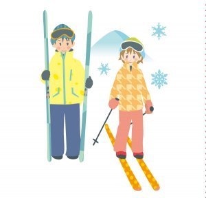 歩くスキー講習会と無料貸出