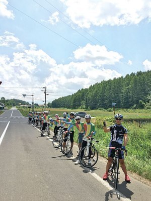 旭岳見ながらのんびりライドレンタルもあるのでお気軽に