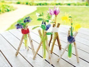 森のガーデンでくつろいで日曜にはワークショップも
