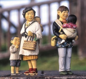 強く優しく生きる人々表現宮竹眞澄さん作品展