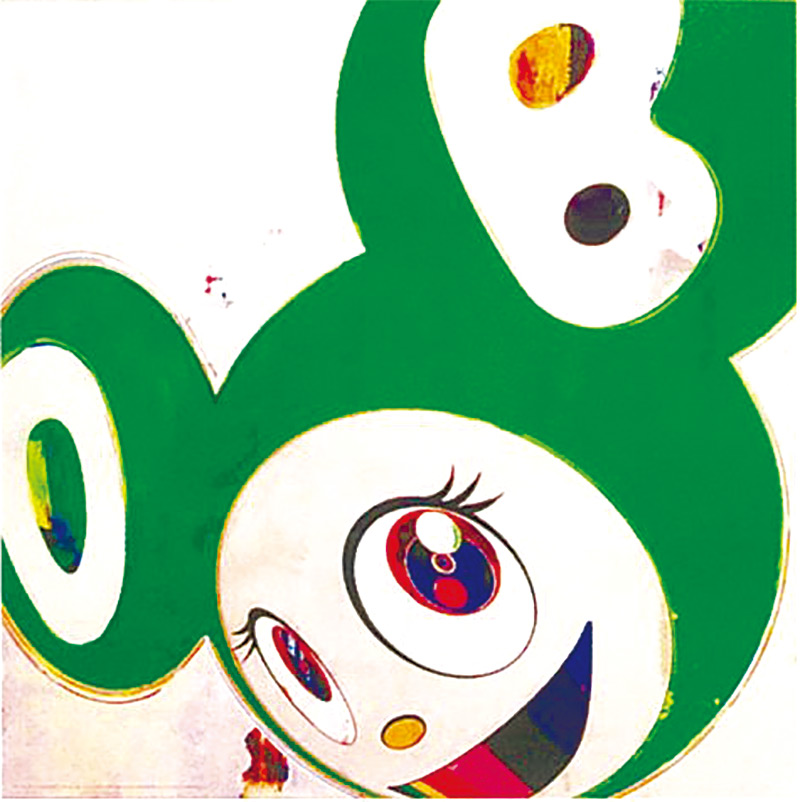 村上　隆<br /><br />
And Then,and then and then and then <br /><br />
and then/Green Truth オフセット