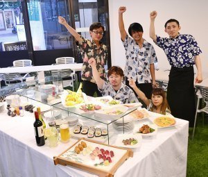 旭川の若手料理人ふたりがビアテラスに挑戦