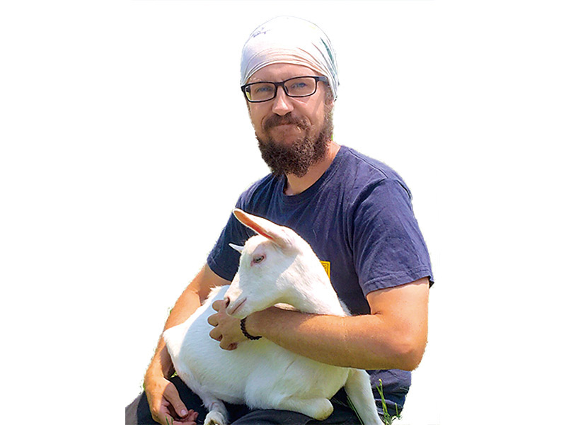 ロバート・アレキサンダーさん<br /><br />
オーストラリア出身。18歳で来日し、以前はスノーボードのカメラマンやラジオDJとして活躍していたそう。「初醸造となる中富良野産ワインが楽しみ！」