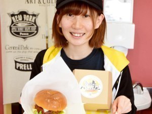 鷹栖牛の生産牧場直営ハンバーガーなど販売
