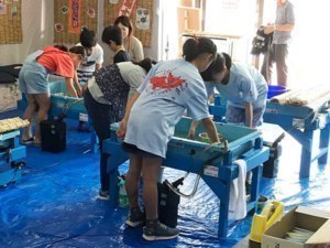 金魚すくいの強豪選手育成と地域の憩いと交流の場に