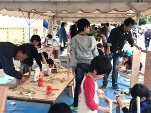 ものづくりメーカー10社が木の魅力伝えるお祭り