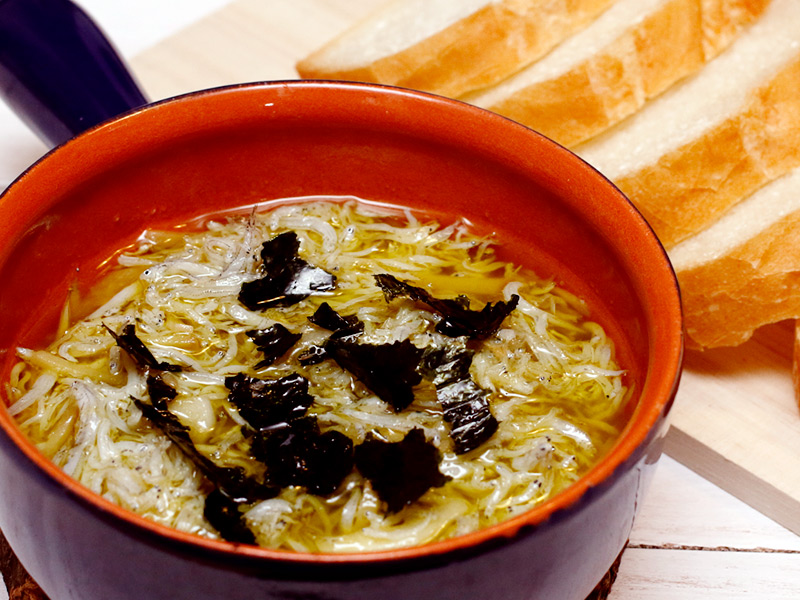 生姜を効かせて美味。<br /><br />
海苔はあってもなくても(笑)。