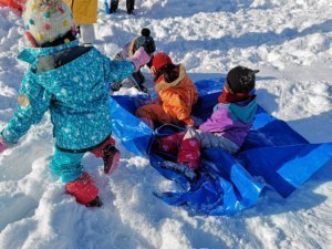 たっぷりの雪で遊ぼう！子供のための体験イベント