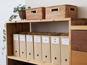 プリント1年分を上手に収納ファイリングキット販売