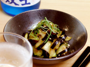 夏酒晩酌【ナス編】