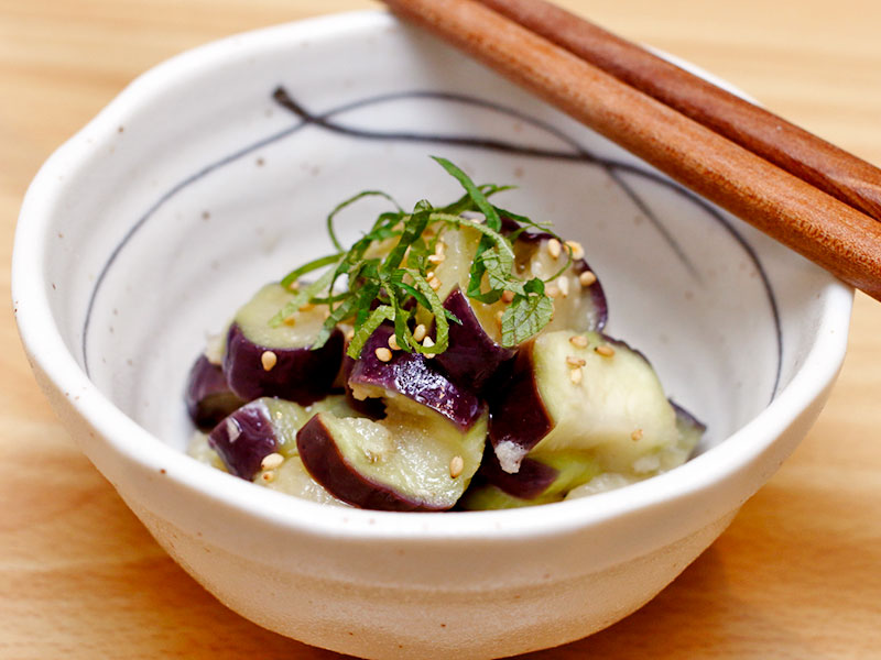 ナスのうまみが引き立って酒にGood!