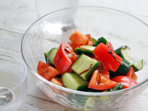 夏酒晩酌【トマト＆きゅうり編】