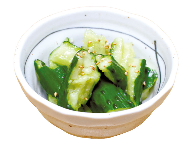 叩かれてきゅうりは旨くなる