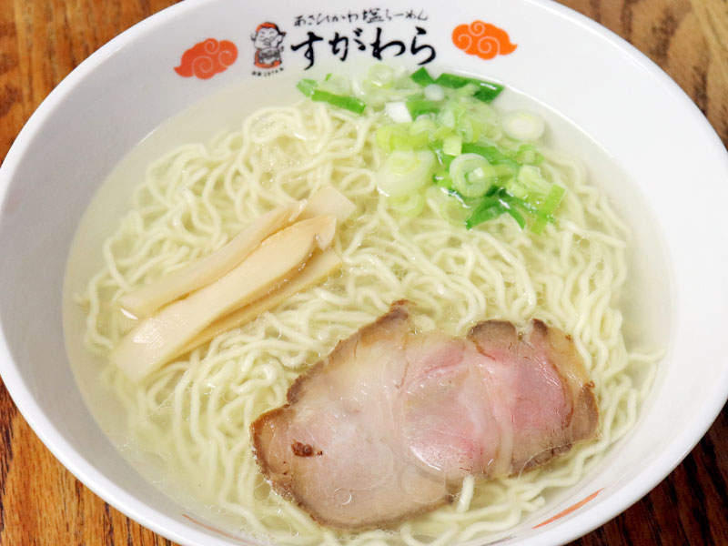 最も好きなメニューNo.1 塩 750円<br /><br />
第一世代を代表するザ・旭川塩ラーメン！（環状店派 40代 会社員）
