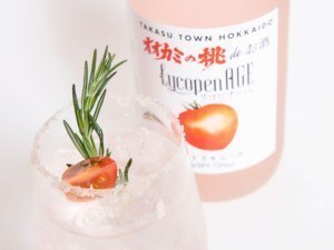 鷹栖町、農業公社、高専が連携「オオカミの桃」でお酒