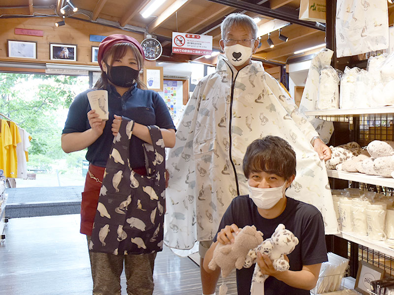 ジェラートピケ×旭山動物園 コラボグッズが今年も登場 / 旭川・道北の