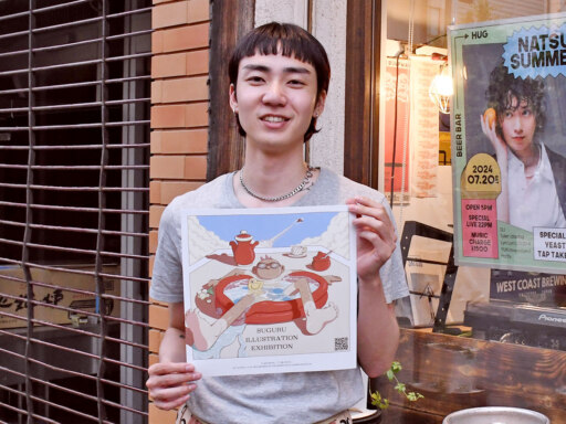 旭川在住のイラストレーターみずまさすぐるさん初の個展