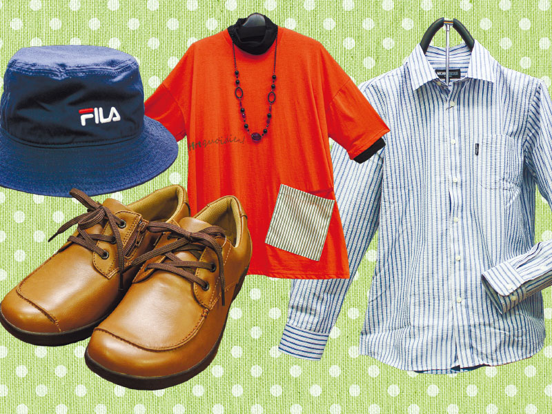 豊富な商品を扱う同店。好みの1着がきっと見つかるはず♪