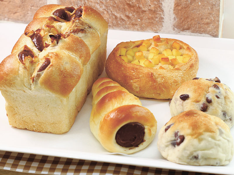 焼きたてパンの香りがお店いっぱいに広がります