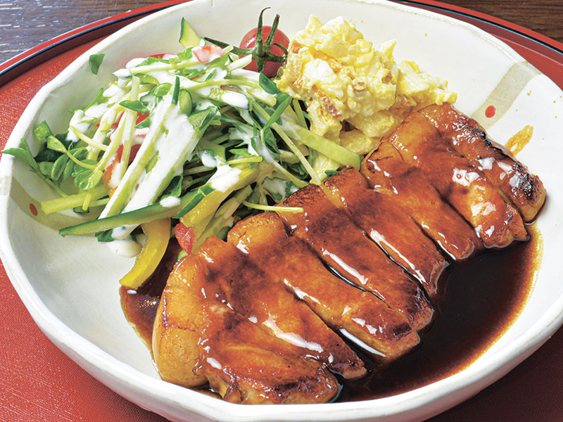 旭山ポークステーキ御膳