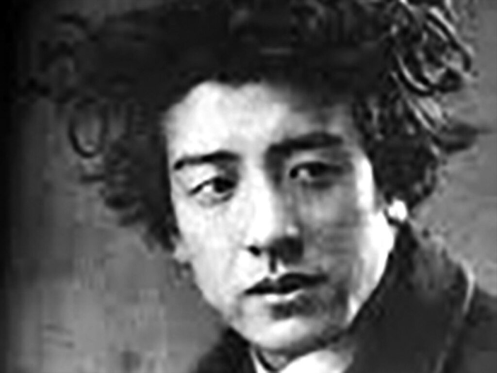 小熊秀雄(1901～1940・小熊秀雄全集)。もじゃもじゃ頭と、芥川似の細面の顔＆痩せた体が特徴！