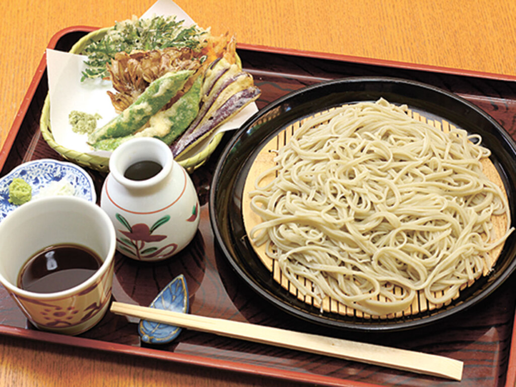 天ざる蕎麦 1,200円