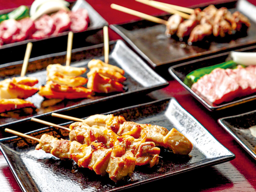 がっつり焼き肉を食べるもよし、焼き鳥で飲むのもよし