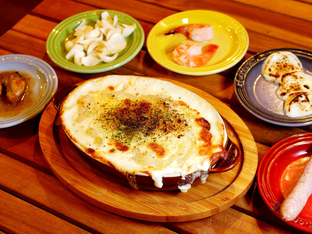 トッピングも充実。店主の一押しはホクホク食感が後を引く「美瑛産ゆり根」