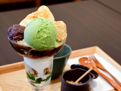 美瑛茶房パフェ