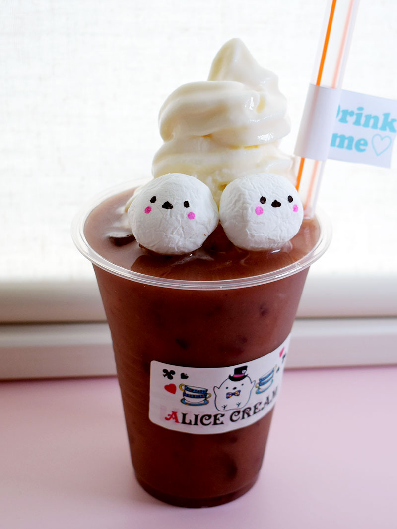 シマエナガフロート 550円