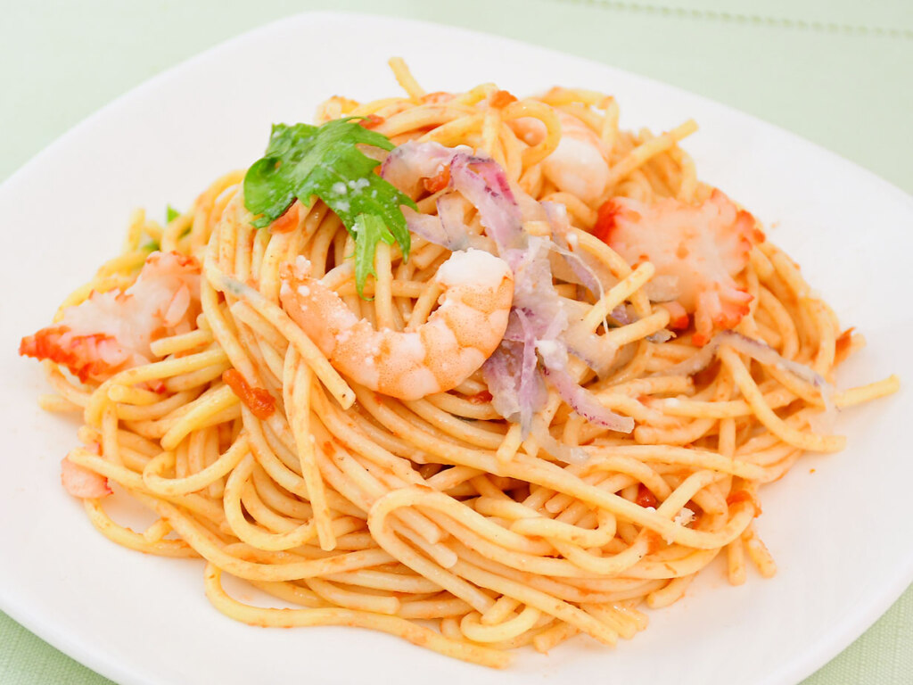 トマトの冷製パスタ 376円