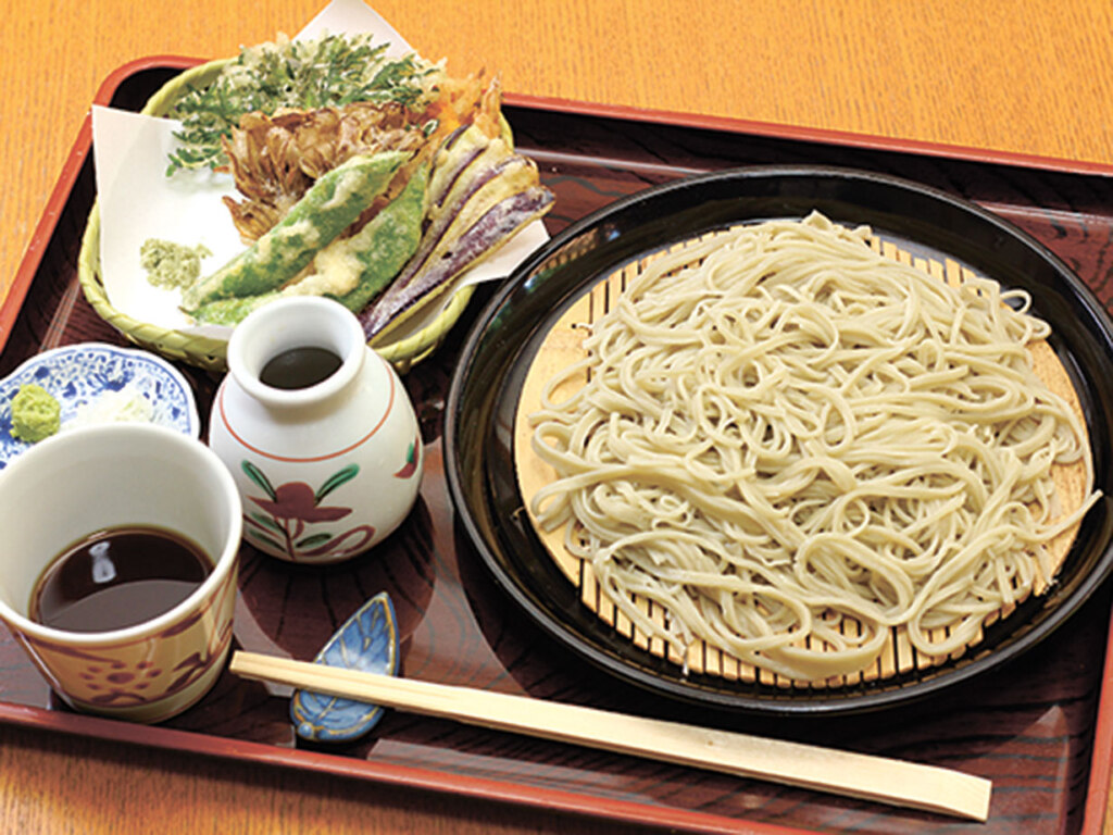 天ざる蕎麦 1,200円