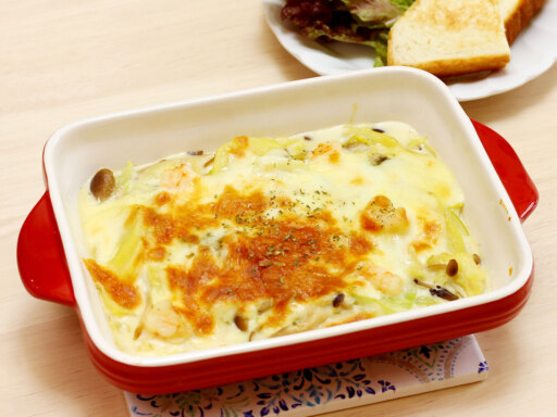 キャベツのほっこりグラタン