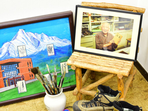 画材店店主 江口さんの生涯辿る追悼展