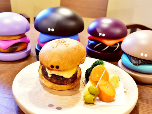 かわいすぎ!ハンバーガーアーティストと限定コラボ