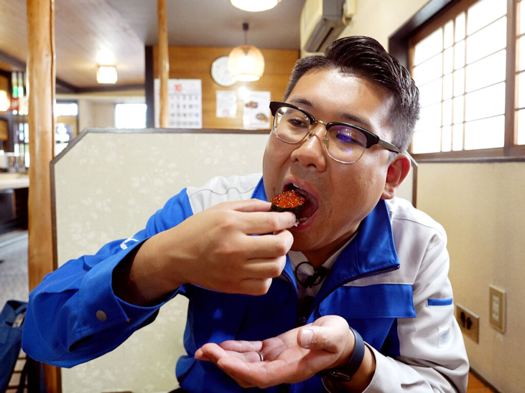 コラ！昼から贅沢が過ぎるぞ！