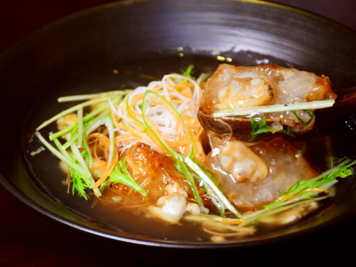 大根もちあさりあんかけ