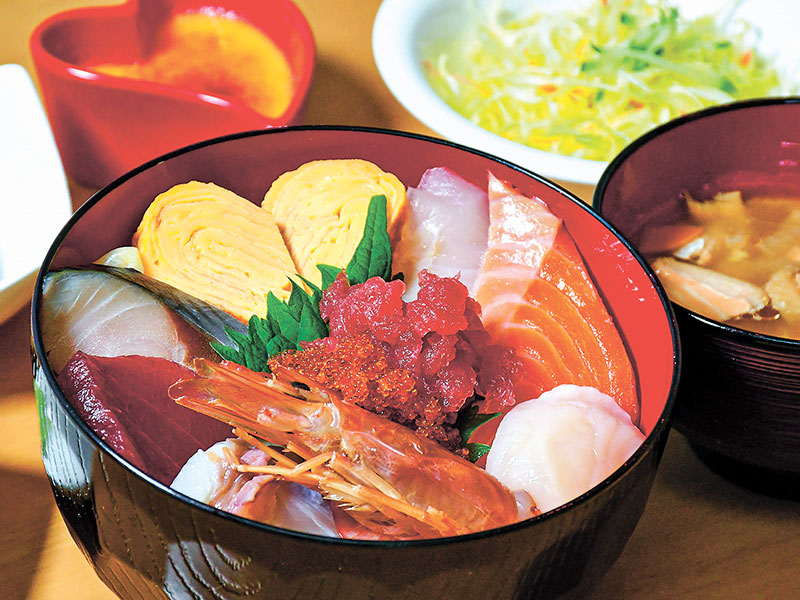 10種海鮮丼 1,800円