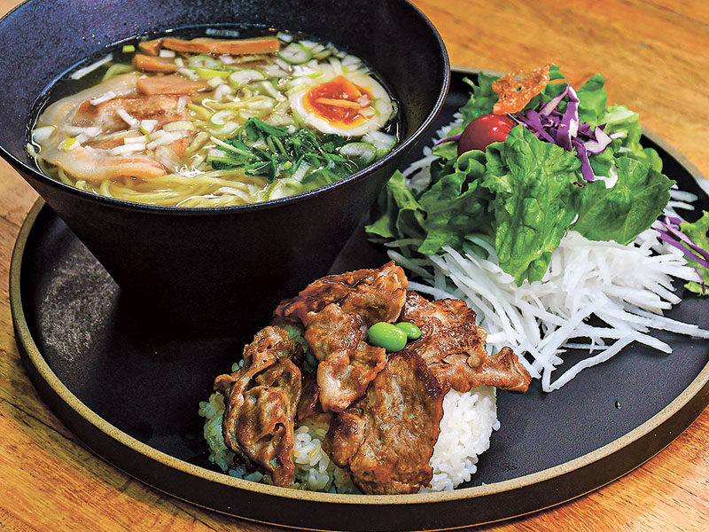 アメボランチプレート 1,600円（ドリンク・デザート付き）