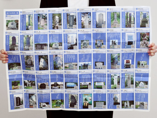 「旭川文学碑マップ」完成文学資料館で発売