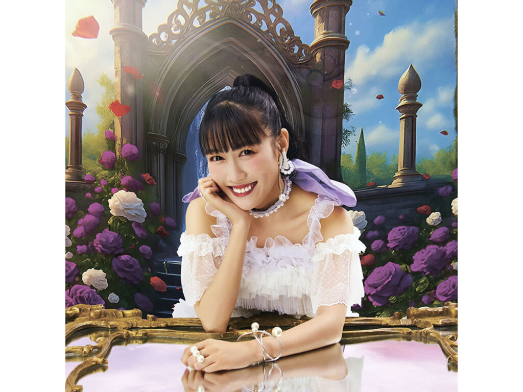 STVラジオの公開録音に出演するももいろクローバーZの高城れにさん