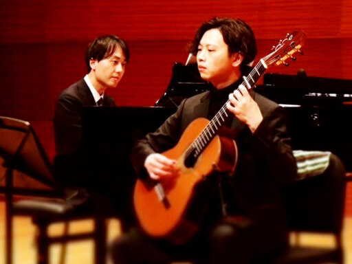 旭川出身ピアニスト黒崎さんギターとデュオリサイタル