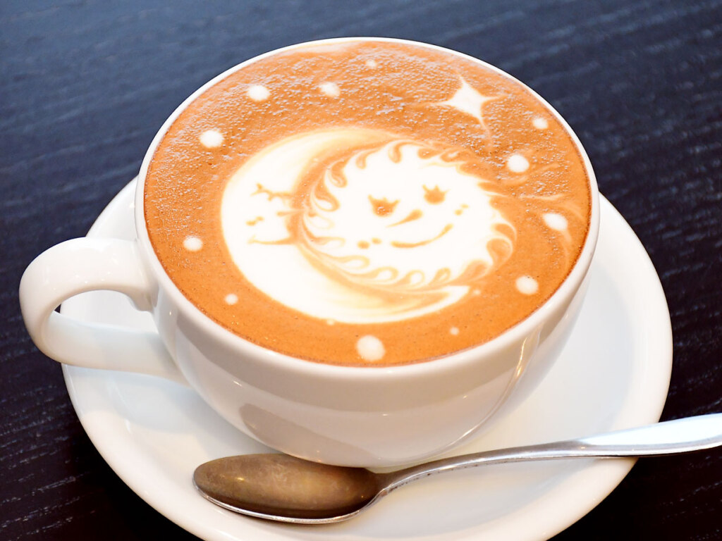 かわいいラテアート