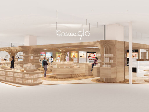 コスメのセレクトショップ北海道最大級の売り場面積に