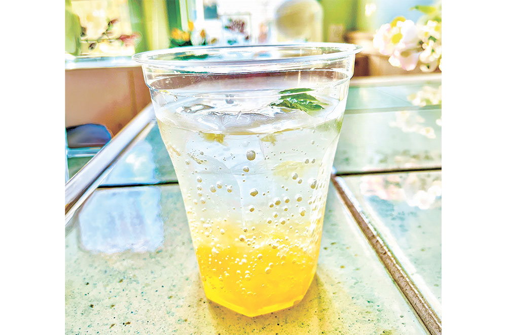 柑橘クラッシュゼリーのレモネード 750円