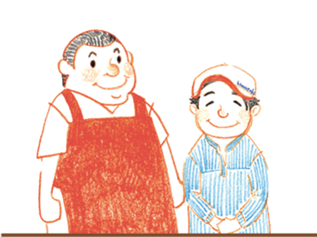 ケーキも焼いています