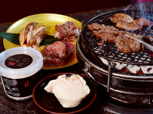 粕漬け焼き肉3種