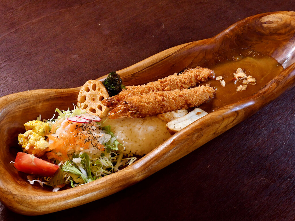 大エビフライカレー 1480円