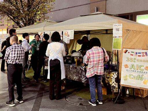 買物公園に1日限定カフェ