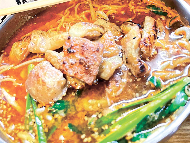 ホルモンユッケジャンラーメン 1,000円